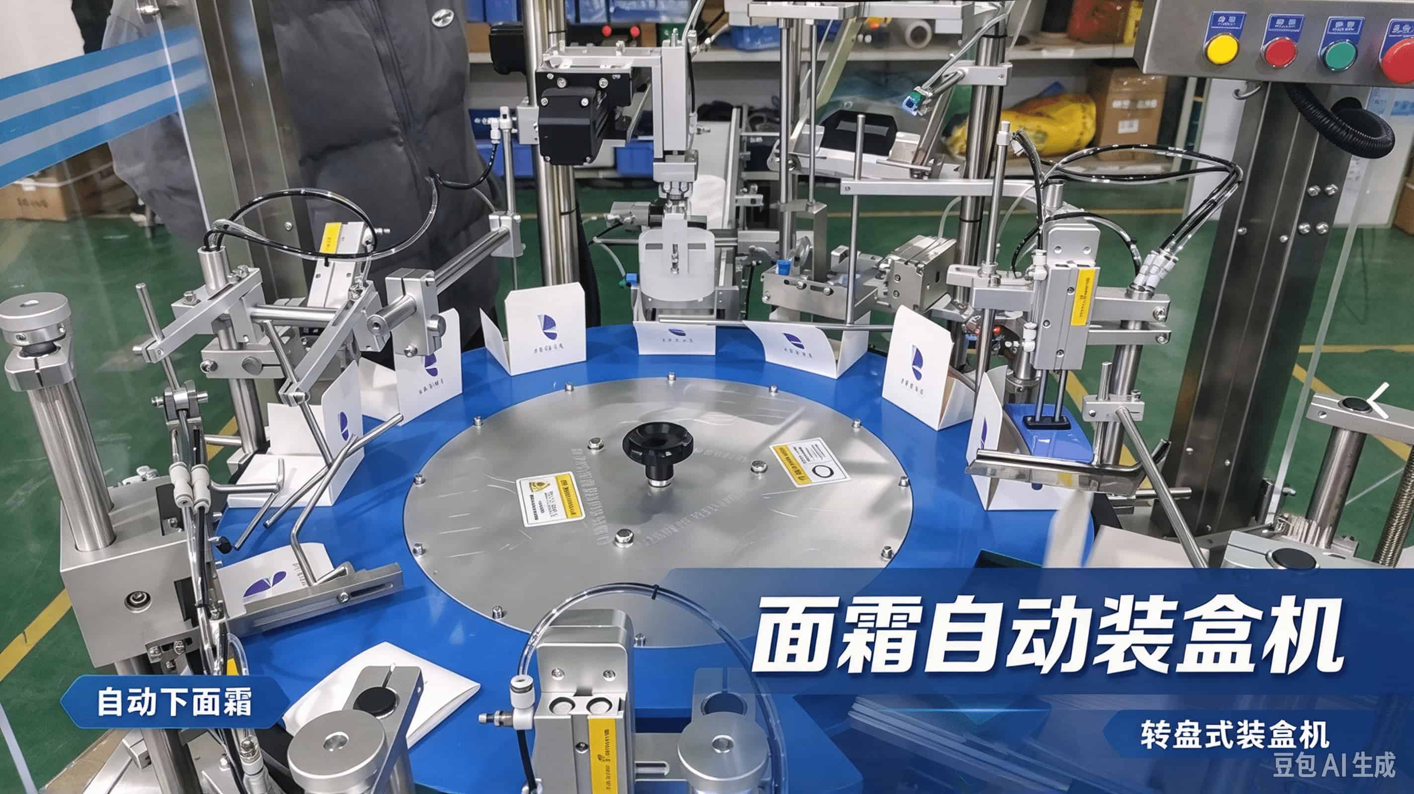 面霜自动装盒机